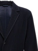 Homme Plisse 'Issey Miyake Single Breasted Plissee Blazer