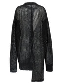 Yohji yamamoto asymmetrische Strickjacke