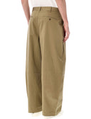 Comme Des Garcons Homme Trousers Beige