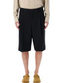 Ami Paris Shorts Black