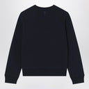 Ami Paris Navy Blue Sweatshirt With Logo
