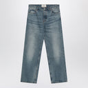 Ami Paris Wide Washed Denim Jeans