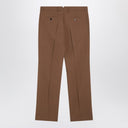 Ami Paris Hazelnut Wool Trousers