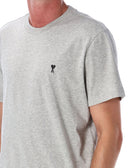 Ami Paris T Shirts And Polos Grey