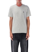 Ami Paris T Shirts And Polos Grey