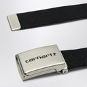 Carhartt Wip Clip Belt Chrome Black