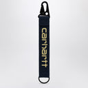 Carhartt Wip Keychain With Ink Blue/Yellow Logo