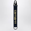 Carhartt Wip Keychain With Ink Blue/Yellow Logo