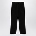 Carhartt Wip Black Velvet Single Knee Pants