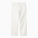 Carhartt Wip Single Knee Pant Wax In Organic Cotton