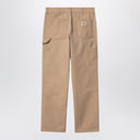 Carhartt Wip Single Knee Pant Peanut In Organic Cotton