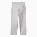 Carhartt Wip Single Knee Pant Sonyc Silver In Cotton