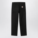 Carhartt Wip Single Knee Pant Black In Cotton