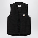 Carhartt WIP Arbor Vest Zwart katoenen vest