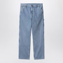 Carhartt WIP Pannello singolo ginocchio blu in cotone