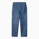 Carhartt Wip Og Single Knee Pant Blue In Cotton