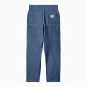 Carhartt Wip Og Single Knee Pant Blue In Cotton