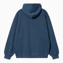 Carhartt Wip Nelson Hooded And Zipped Sweatshirt Blue