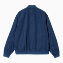Carhartt Wip Blue Cotton Denim Bomber Jacket