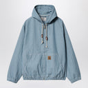 Carhartt Wip Menard Jacket Blue In Cotton Denim