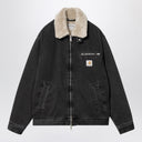 Carhartt Wip Black Organic Denim Herald Jacket
