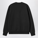 Carhartt Wip Script Embroidery Black Sweatshirt