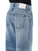 Jeans in denim con icona