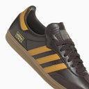 Adidas originale niedrige samba og braun/gelbe Trainer