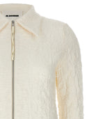 Jil Sander geprägte Baumwollhemd