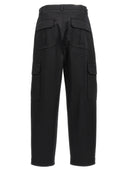 Pantaloni da ricamo a logo Moschino