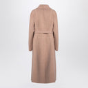 Jil Sander Rose Granite Wool Coat