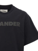 Jil Sander Logo Druck T -Shirt
