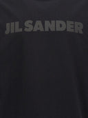 Jil Sander Logo Druck T -Shirt