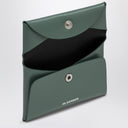 Jil Sander Seaweed Coloured Envelope Coin Purse