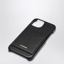 Jil Sander Black Leather I Phone 15 Case
