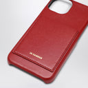 Jil Sander Cranberry Leather I Phone 15 Case
