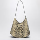 Jil Sander Eldorado Sac en cuir imprimé Python