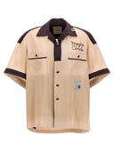 Koszula haftowa Maison Mihara Yasuhiro