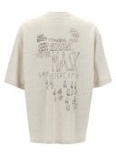 Maison Mihara Yasuhiro Distressed Print T Shirt