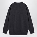 Jil Sander Grey Wool Crew Neck Sweater