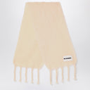 Jil Sander Pale Pink Mohair Blend Scarf