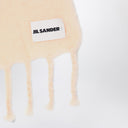 Jil Sander Pale Pink Mohair Blend Scarf