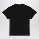 Jil Sander Black Cotton T Shirt With Logo Patch