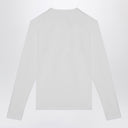 Jil Sander Porcelain Cotton Jersey With Logo