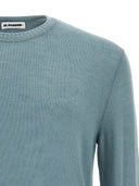 Maglione da ricamo a logo Jil Sander