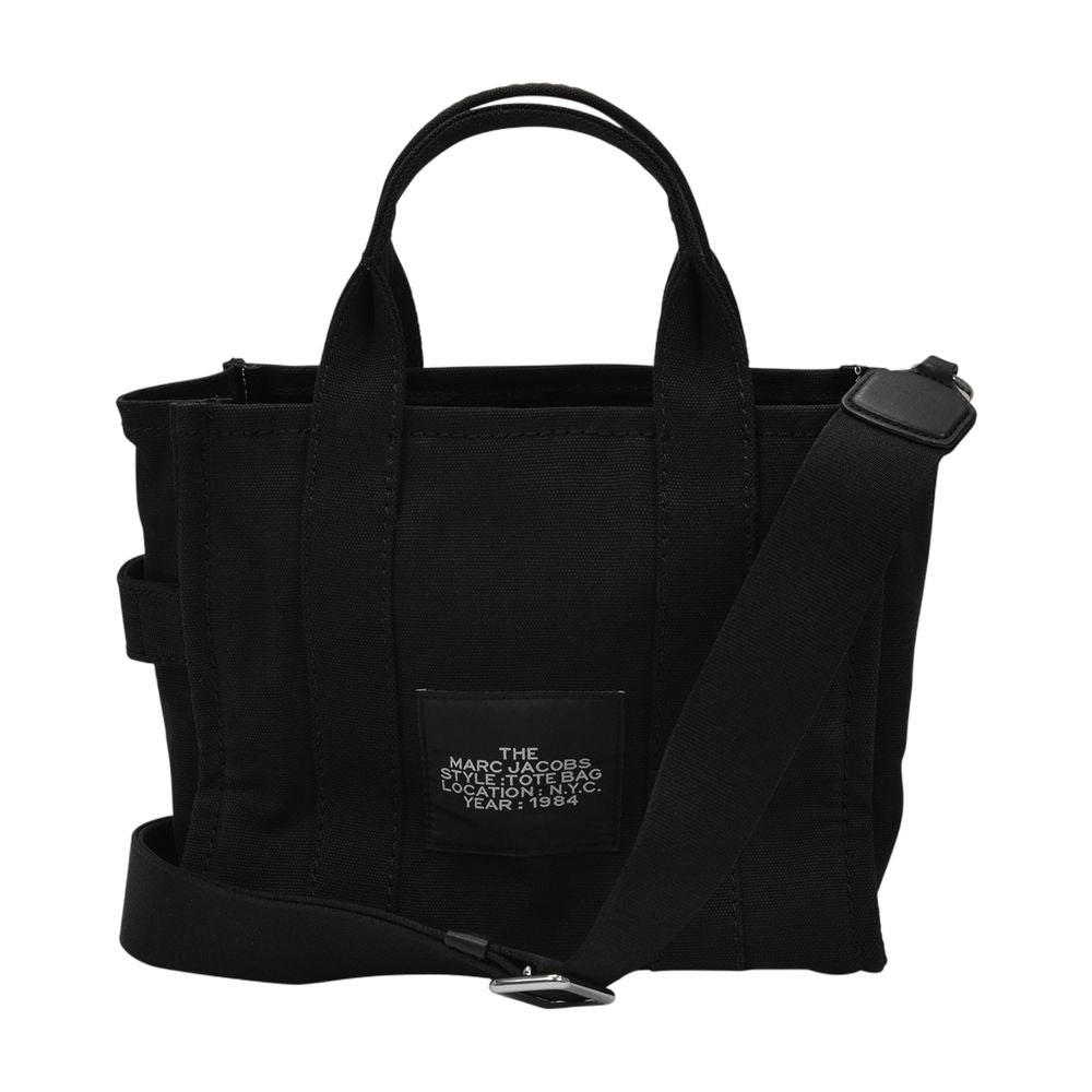 The Small Tote Bag Marc Jacobs Black Cotton
