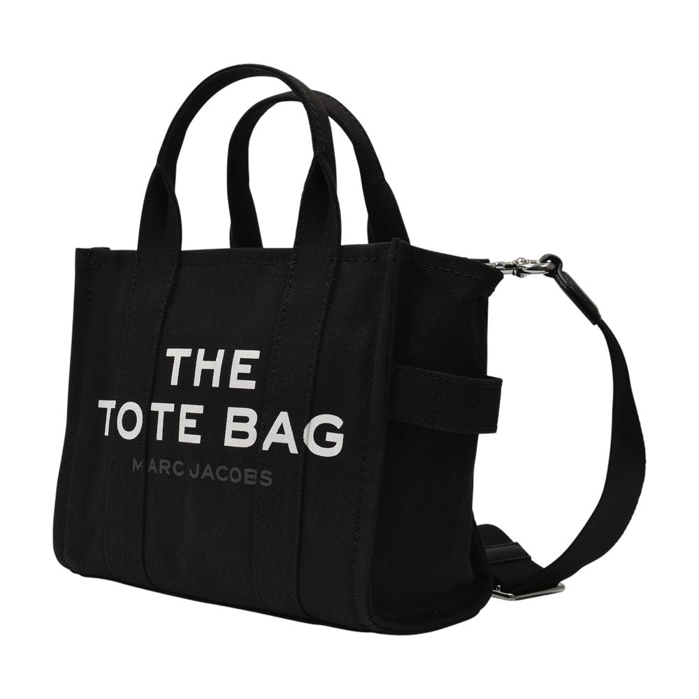 The Small Tote Bag Marc Jacobs Black Cotton
