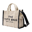 The Medium Tote Bag Jacquard Marc Jacobs Warm Sand Cotton