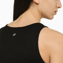 Patou Black Tank Top With Logo