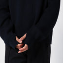 스튜디오 Nicholson Navy Blue Jean Jumper in Wool